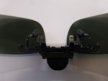 A&M Clip On Sunglasses Grey